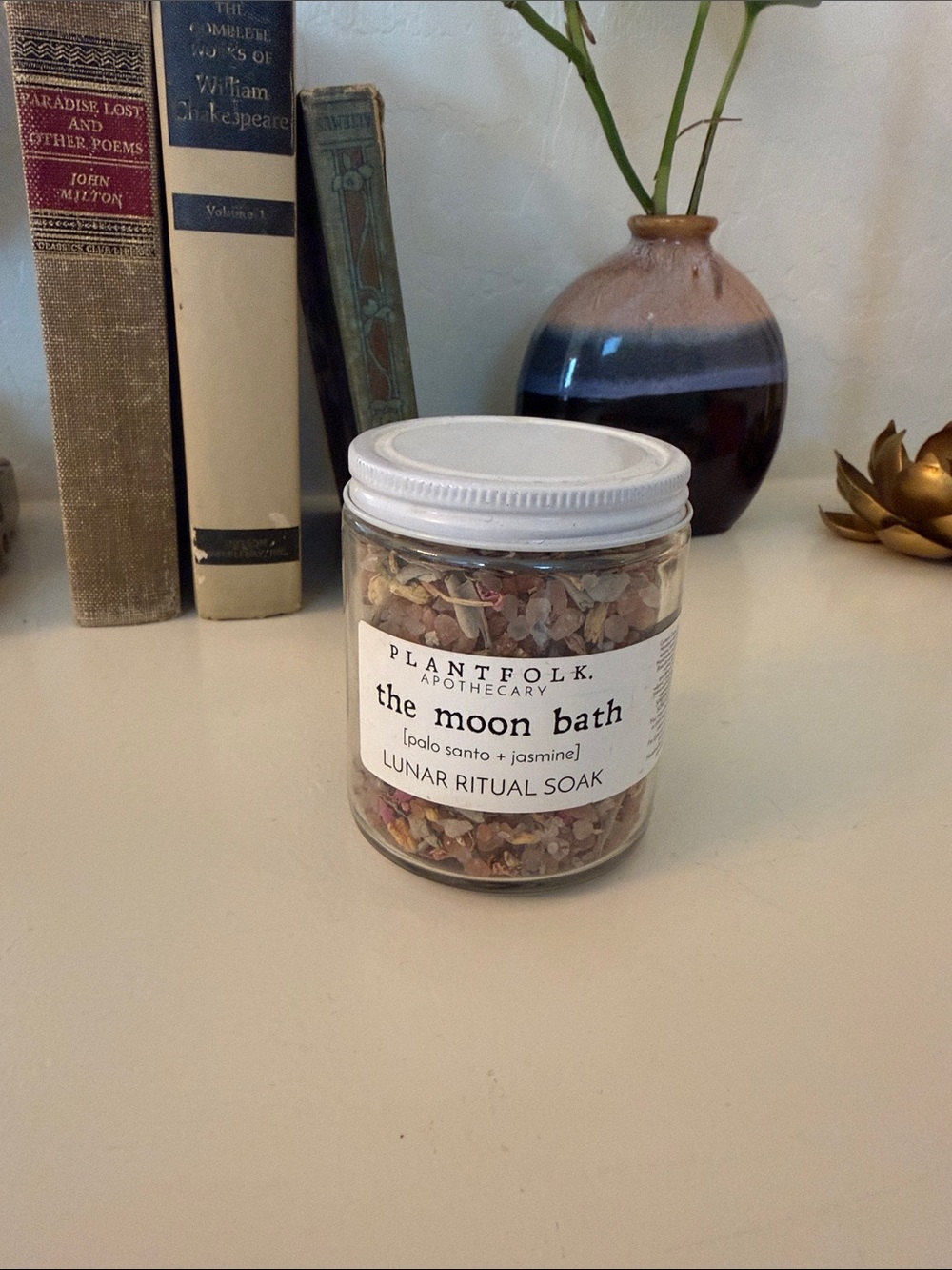 The Moon Bath - Lunar Ritual Soak (White Jar)